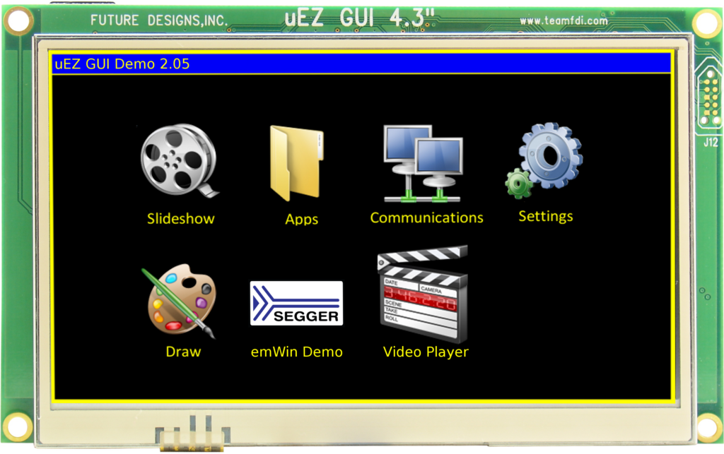 UEZGUI-1788-43WQR-Video