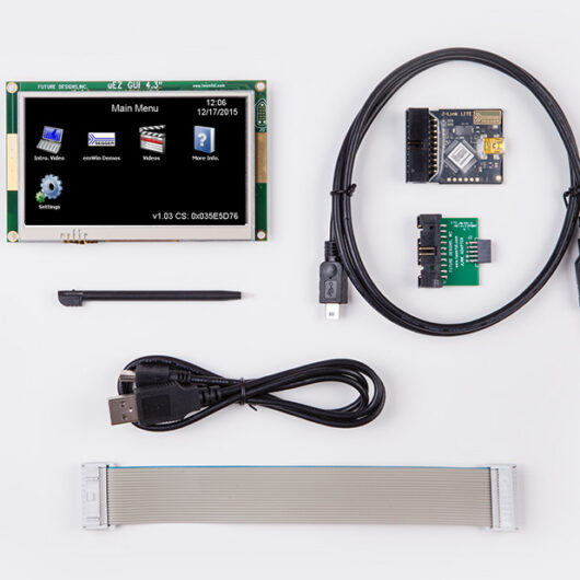 A photo of 4.3” No Touch LCD GUI kit