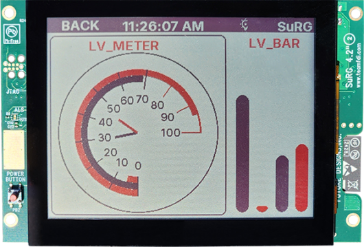 4.2″ PCAP Touchscreen LCD GUI (Production Module) – SuRG42-CP