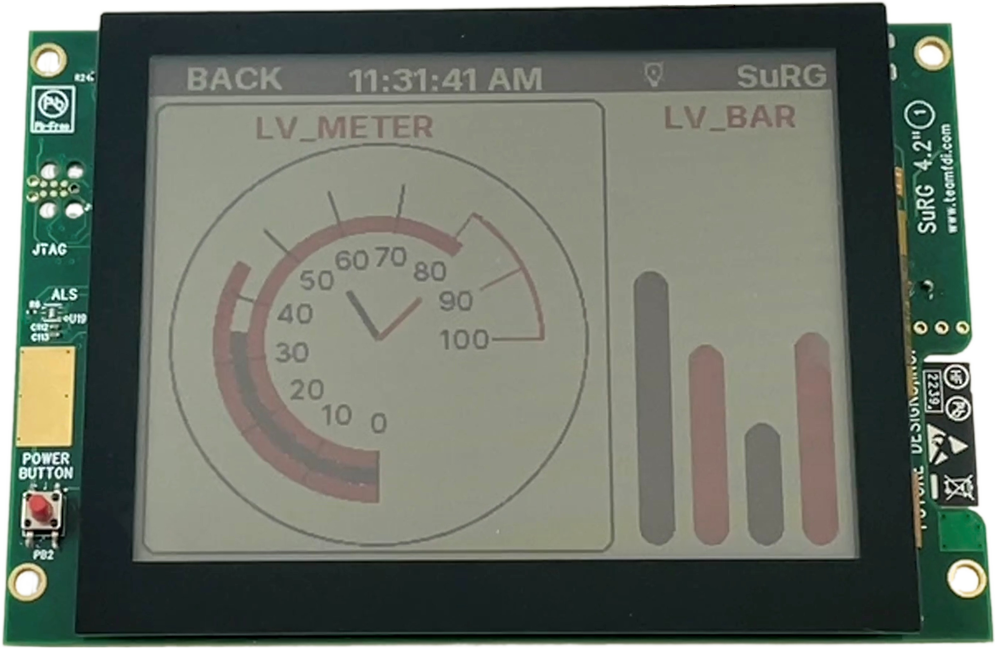 4.2″ PCAP Touchscreen LCD GUI (Dev Kit) – SuRG42-CP - Image 6