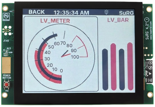 4.2″ PCAP Touchscreen LCD GUI (Production Module) – SuRG42-CP