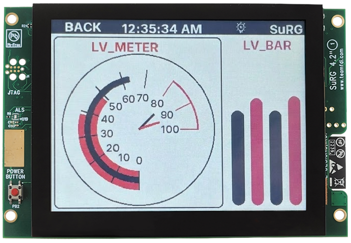 4.2″ PCAP Touchscreen LCD GUI (Production Module) – SuRG42-CP
